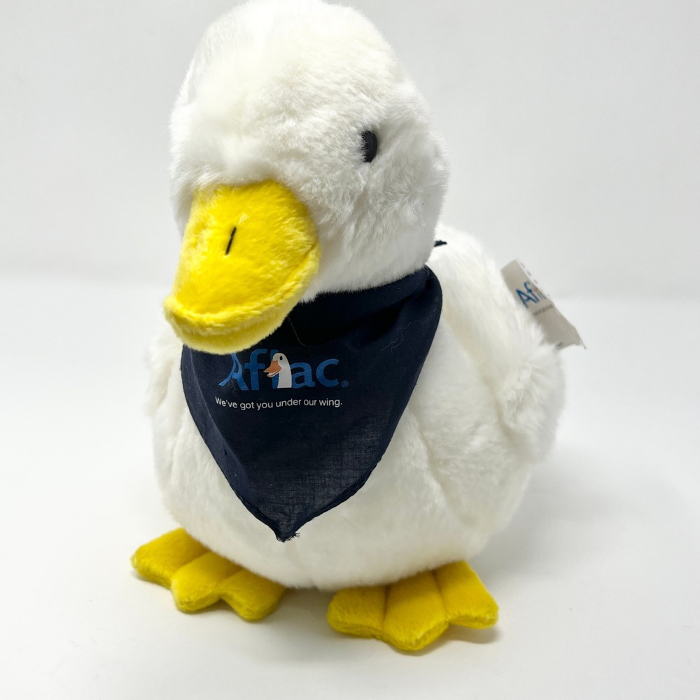 AFLAC Duck Plush Bank 10" large Insurance Promotion Advertising‎ Collectible